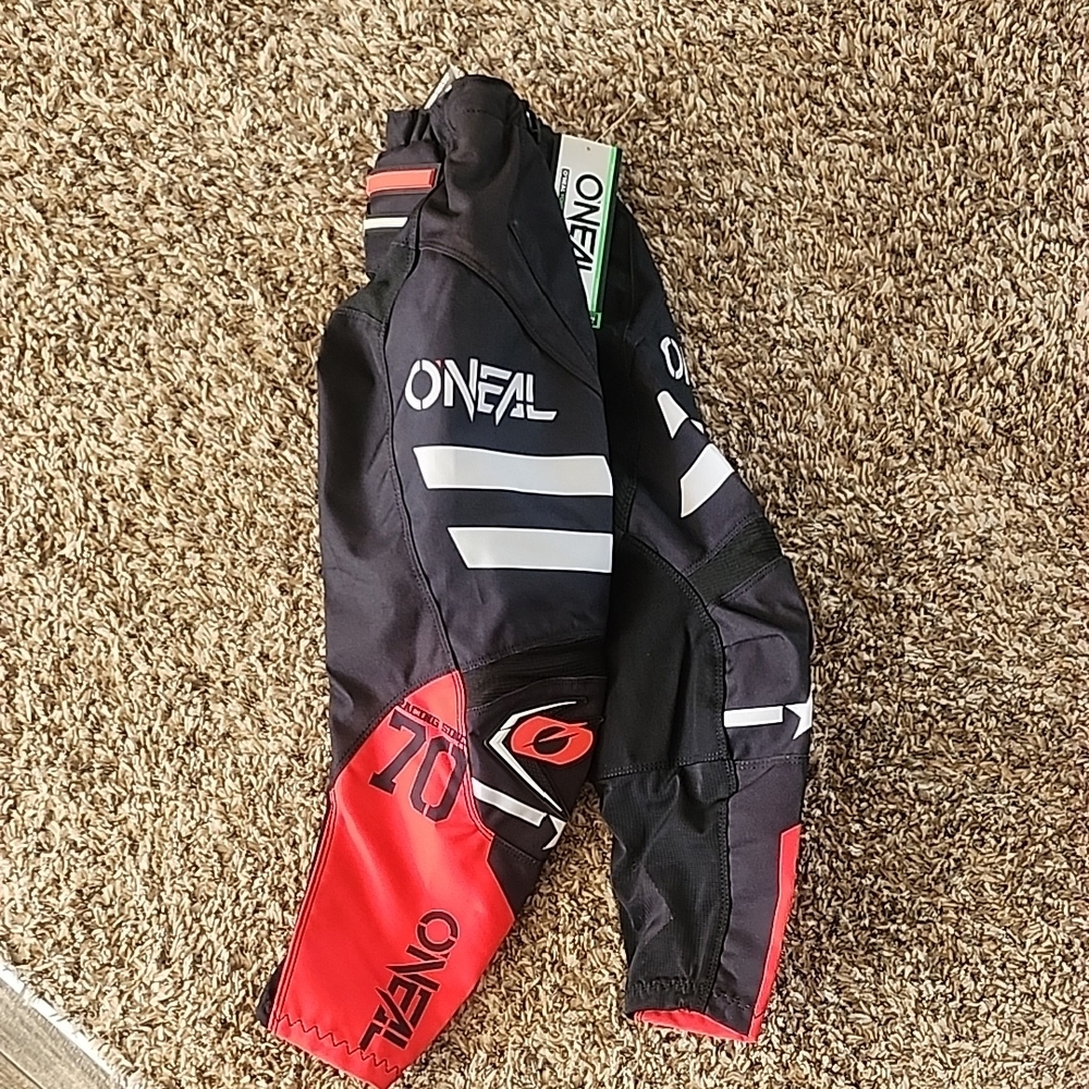 O'Neill Kids Racing Pants - Black and Red